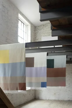 Brick Throw 125x170 cm, Light Yellow