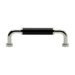 Brohult M Handle CC 96 mm, Nickel Plated/Black