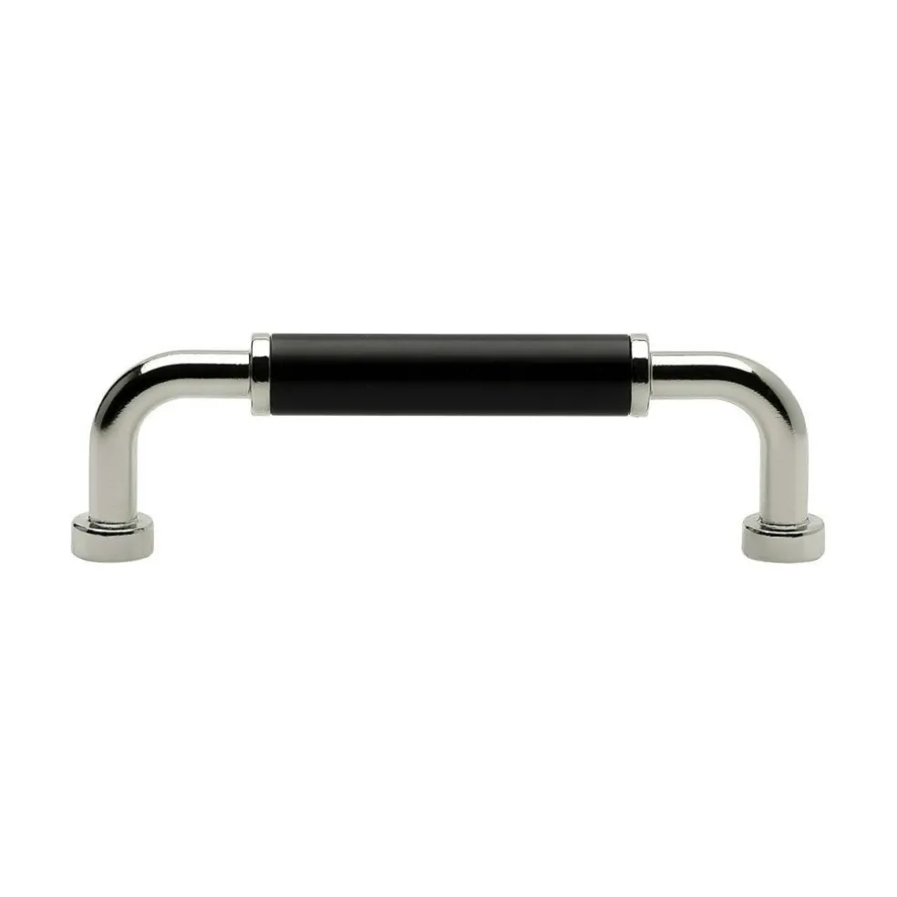 Brohult M Handle CC 96 mm, Nickel Plated/Black