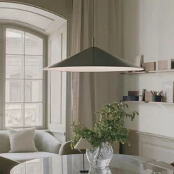 Brolly Pendant Black, Ø90 cm