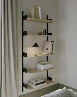 Brolly Table Lamp Portable, Linen