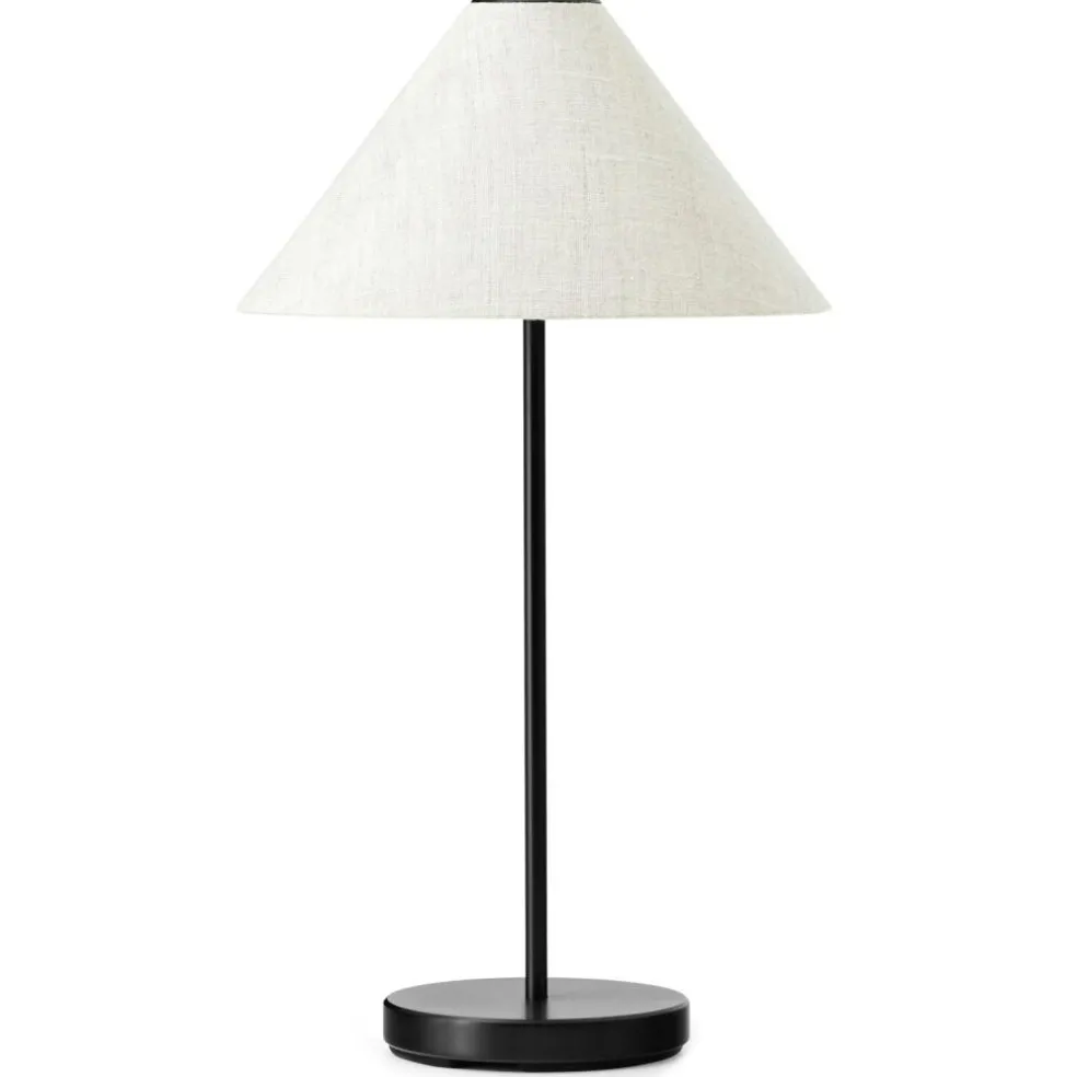 Brolly Table Lamp Portable, Linen