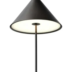 Brolly Table Lamp Portable, Linen