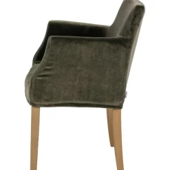 Brooklyn Chair Loose Cover Nat.Ek / Omega Graphit 51