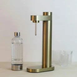 Brus Carbonator, Brushed Brass