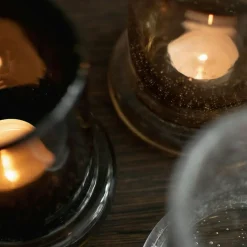 Bubble Candle Holder Ø10 cm, Clear