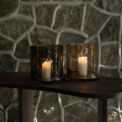 Bubble Candle Holder Ø10 cm, Clear