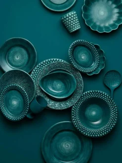 Bubbles Plate 28 cm, Orange