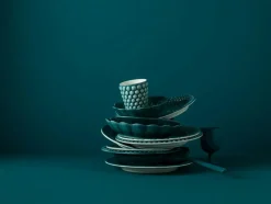 Bubbles Plate 28 cm, Orange