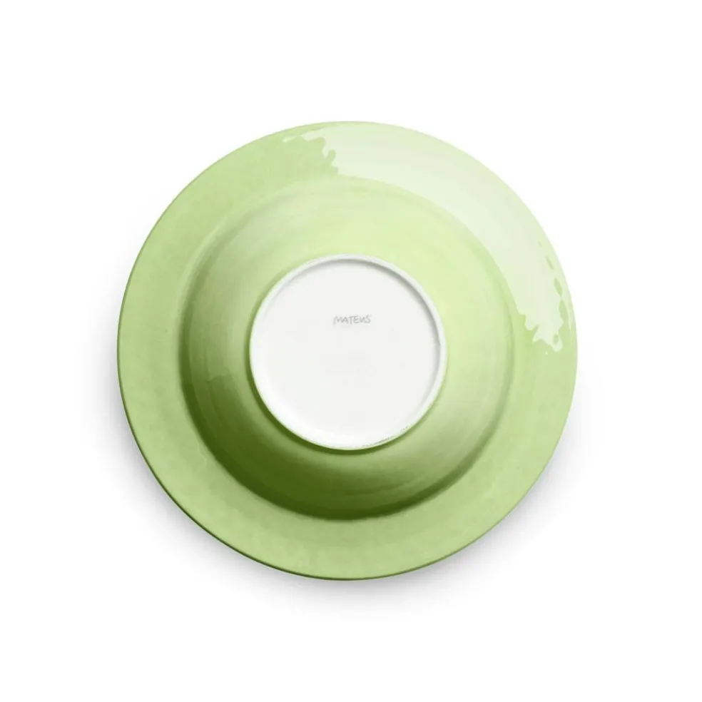 Bubbles Soup Plate 25 cm, Blue