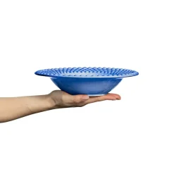 Bubbles Soup Plate 25 cm, Blue