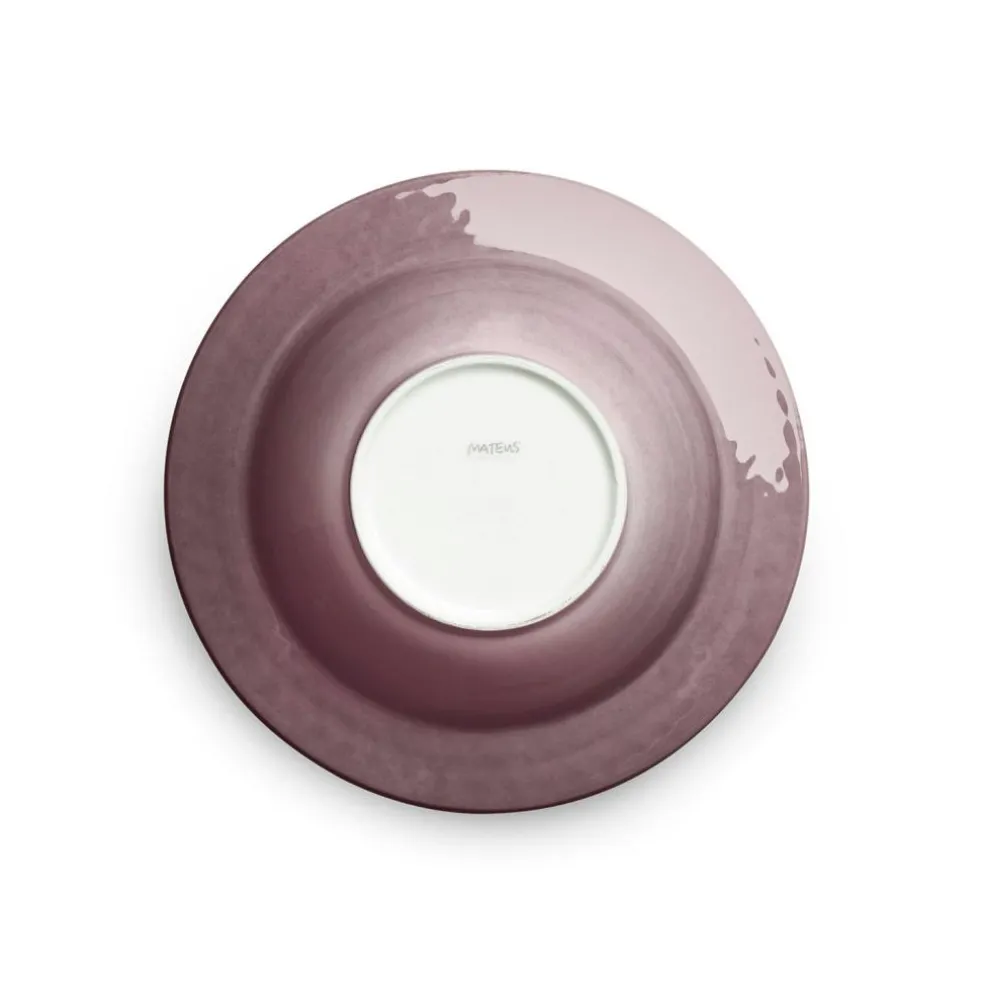 Bubbles Soup Plate 25 cm, Blue