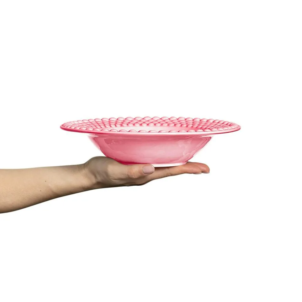 Bubbles Soup Plate 25 cm, Blue