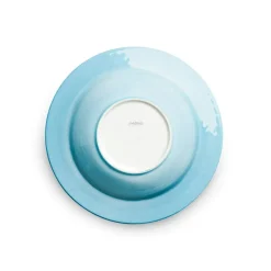 Bubbles Soup Plate 25 cm, Blue