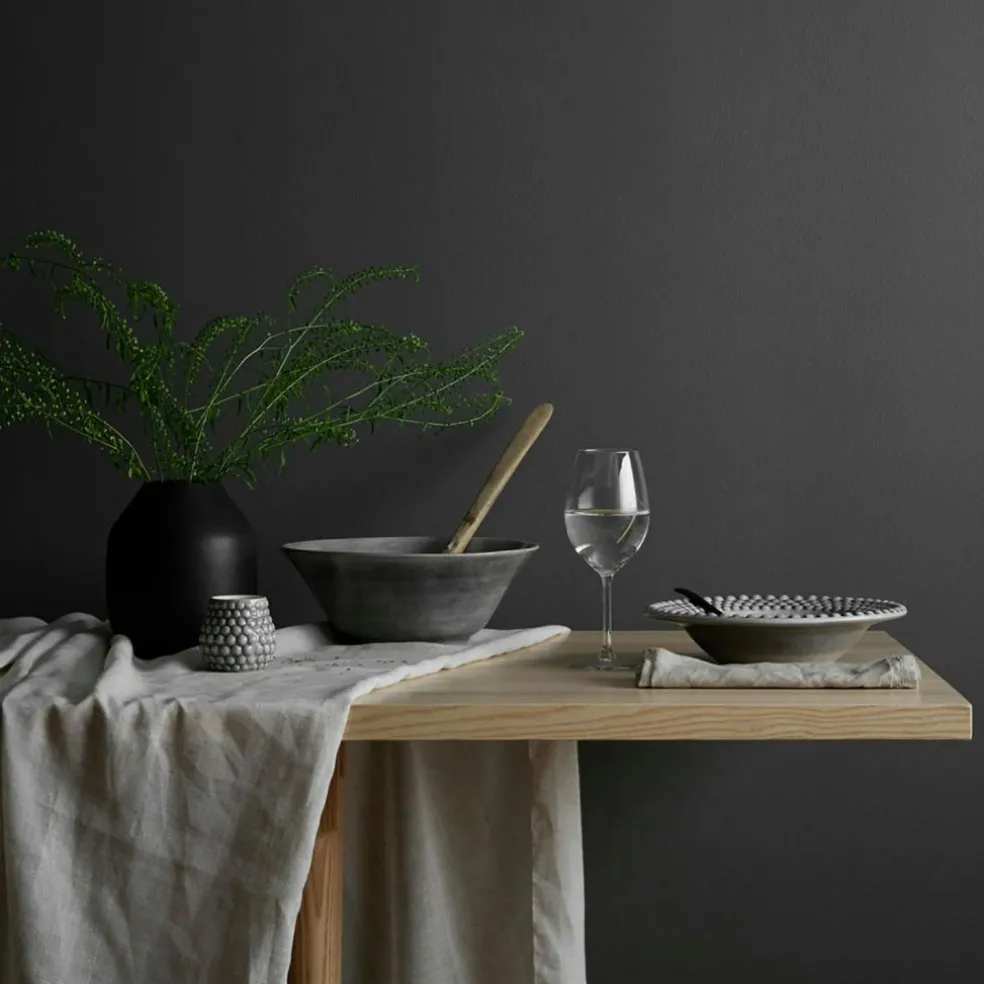 Bubbles Soup Plate 25 cm, Blue