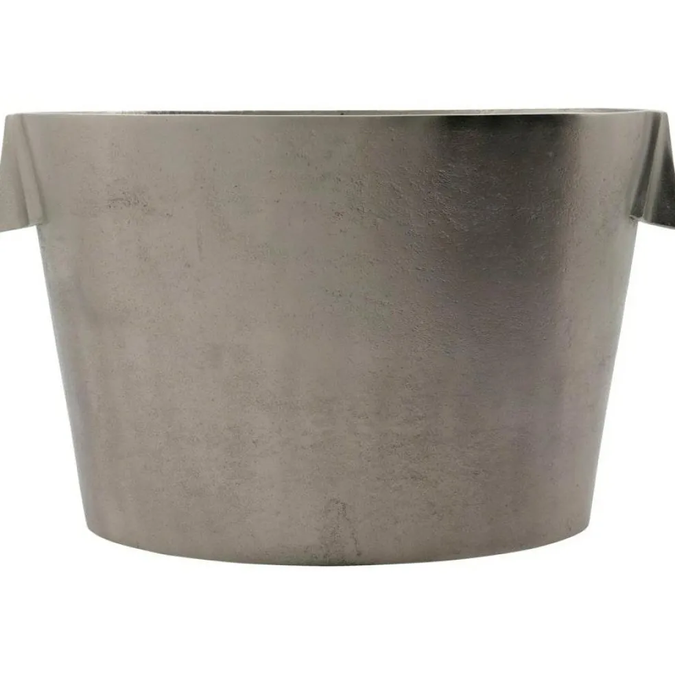 Buck Wine Cooler Brushed Silver 22x32 cm