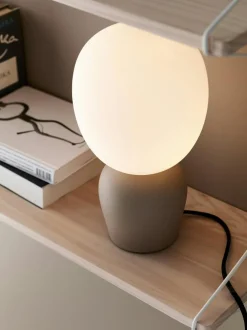 Buddy Table Lamp, Sand / Opal