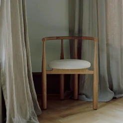 Bukowski Chair, Oak / Rattan