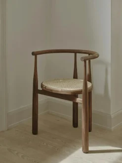 Bukowski Chair, Oak / Rattan