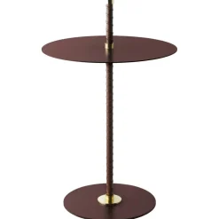 Cabaret Side Table, Burgundy