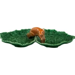 Cabbage Bowl With Double Leafs