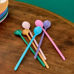 Café Latte Spoon Melamine 6-pack, A New York Minute