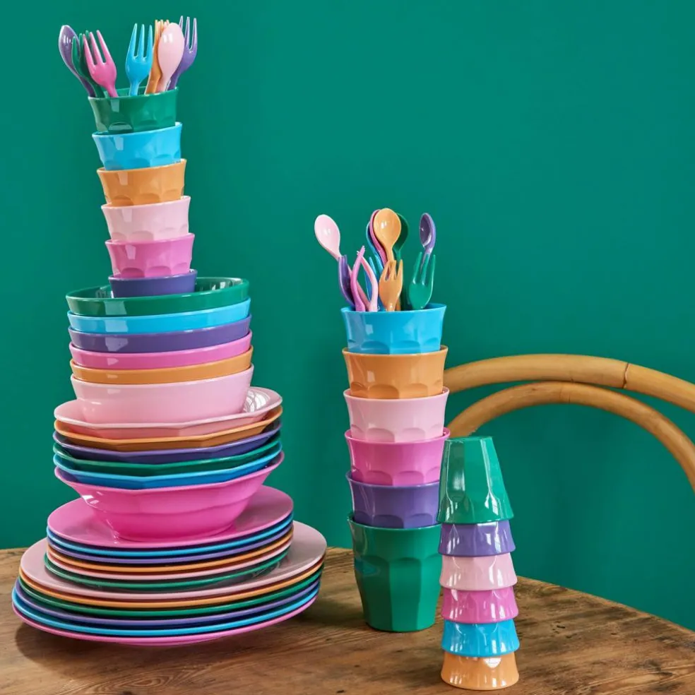 Café Latte Spoon Melamine 6-pack, A New York Minute