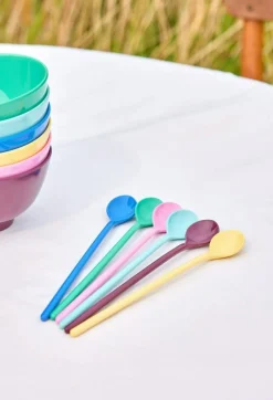 Café Latte Spoon Melamine 6-pack, A New York Minute