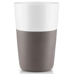 Cafe Latte Mug 2-pack 36 cl, Carbon Black