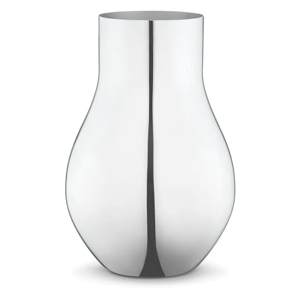 Cafu Vase L, Stainless Steel