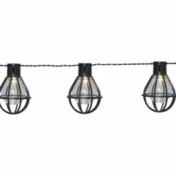 Cage String Light, Black