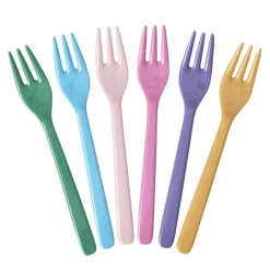 Cake Fork Melamine 6-pack, Show Your True Colors