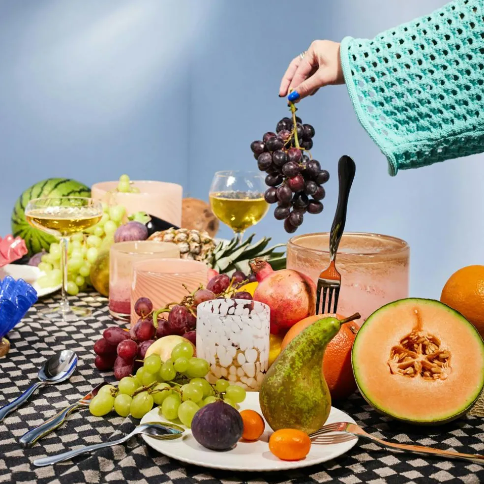 Calore Candle Holder / vase M, Green