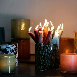 Calore Candle Holder / vase M, Green