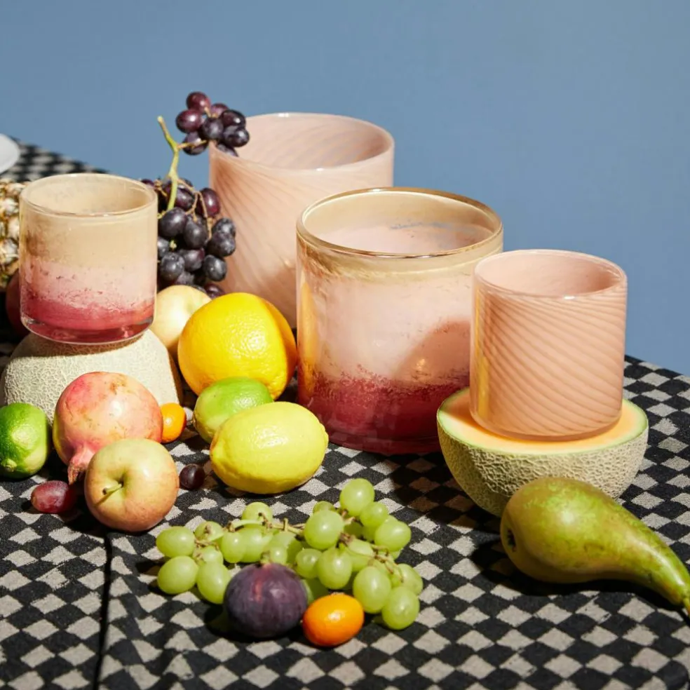 Calore Candle Holder XS, Multi Beige