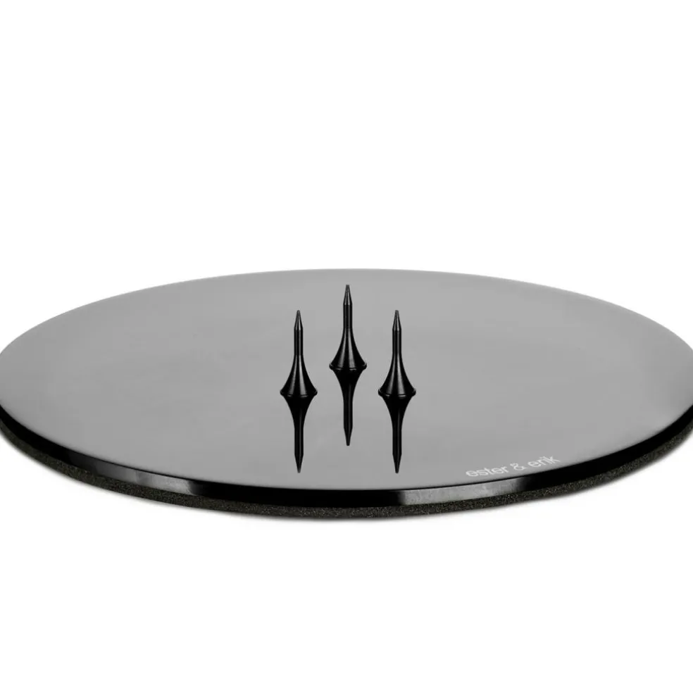 Candle Plate Ø9 cm Rose Gold, Shiny