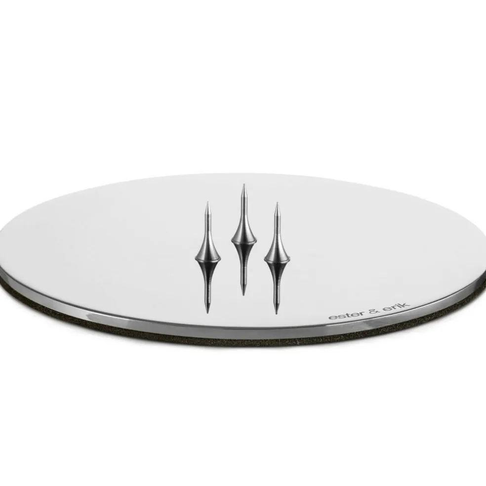 Candle Plate Ø9 cm Rose Gold, Shiny