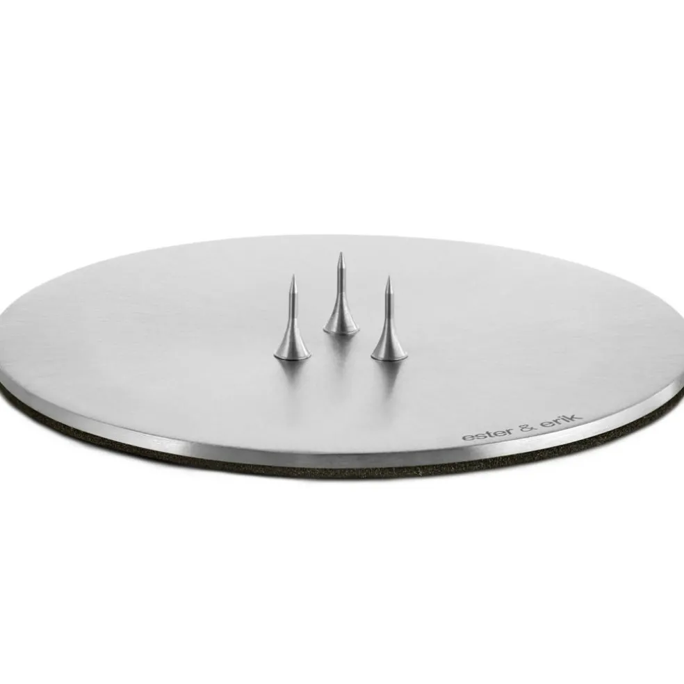 Candle Plate Ø9 cm Rose Gold, Shiny