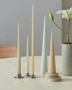 Candlestick matte Ø6 cm 2-pack, Matte Black