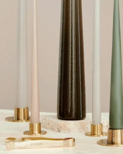 Candlestick Shiny Ø6 cm 2-pack, Shiny Silver