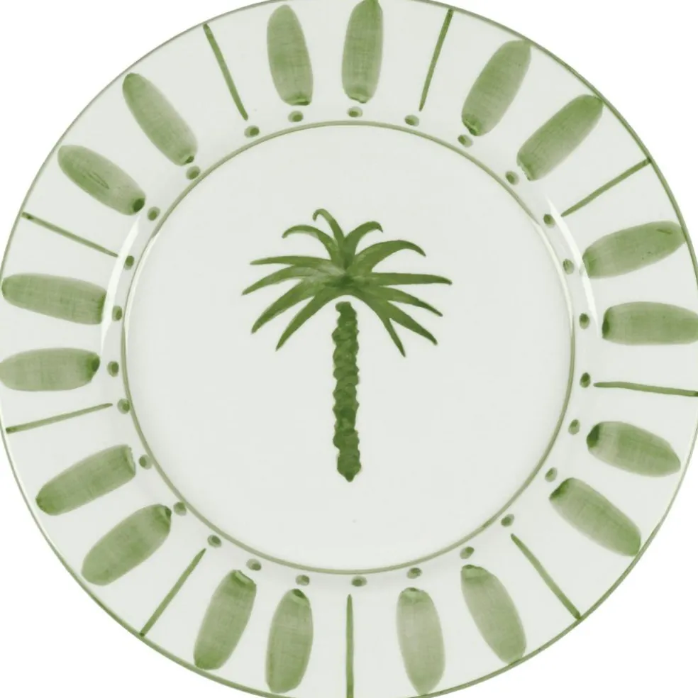 Cannes Plate 28 cm, Green