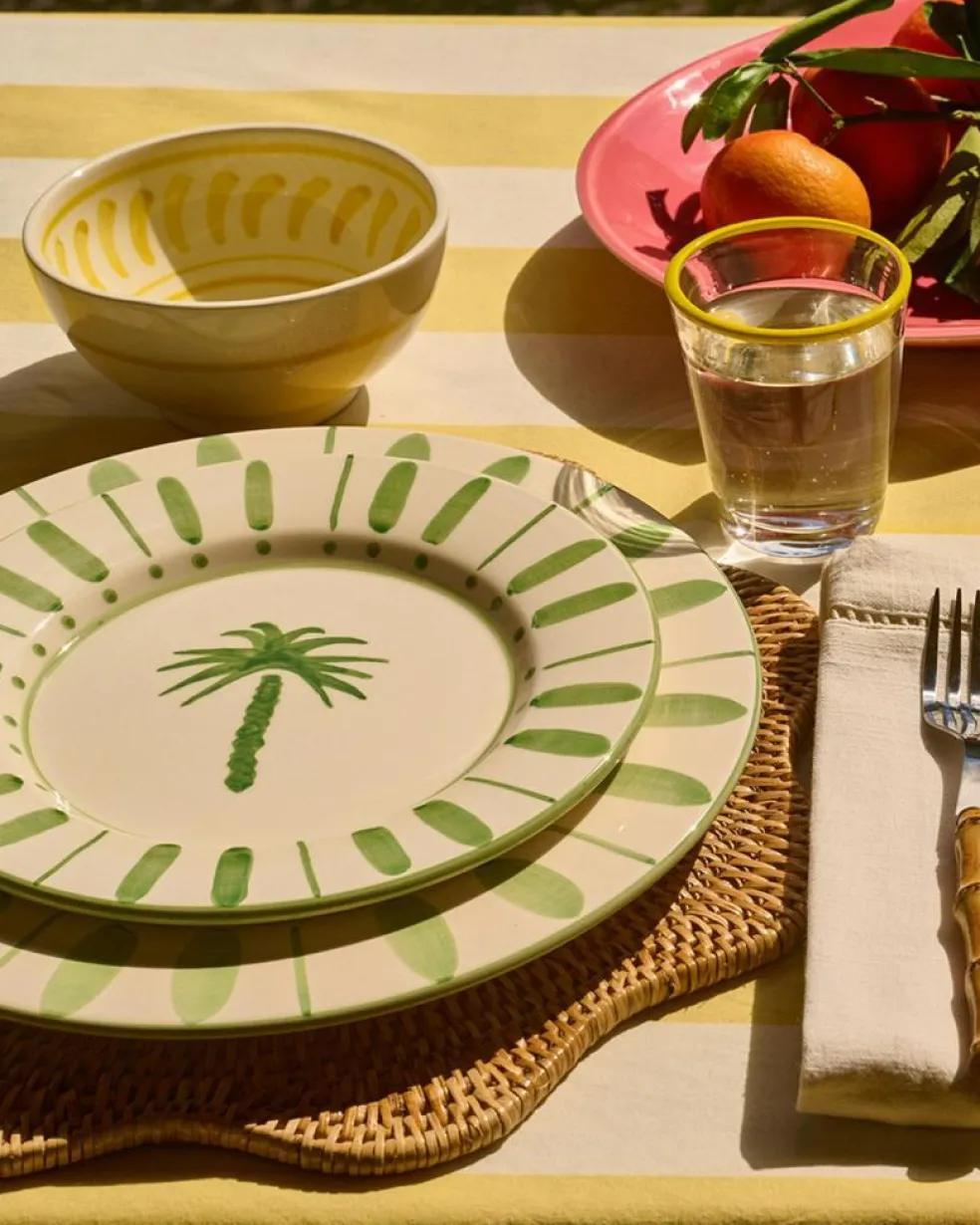 Cannes Plate 28 cm, Green