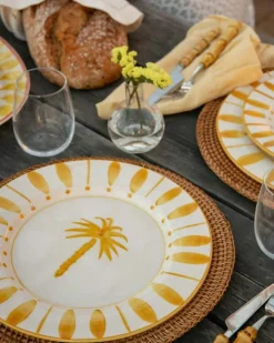 Cannes Plate 28 cm, Green