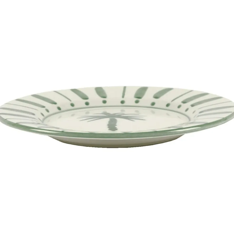 Cannes Side Plate 22 cm, Green