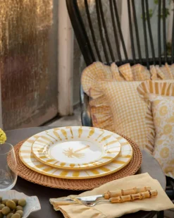 Cannes Side Plate 22 cm, Green