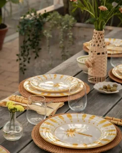 Cannes Side Plate 22 cm, Green