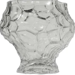 Canyon Medi- Clear Vase 18 cm, Smoke
