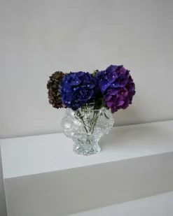 Canyon Medi- Clear Vase 18 cm, Smoke