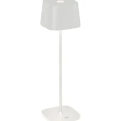 Capri Table Lamp Portable, White
