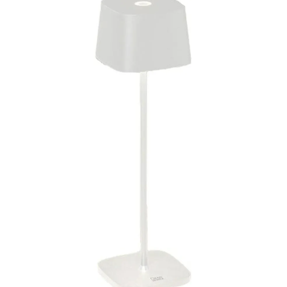 Capri Table Lamp Portable, White